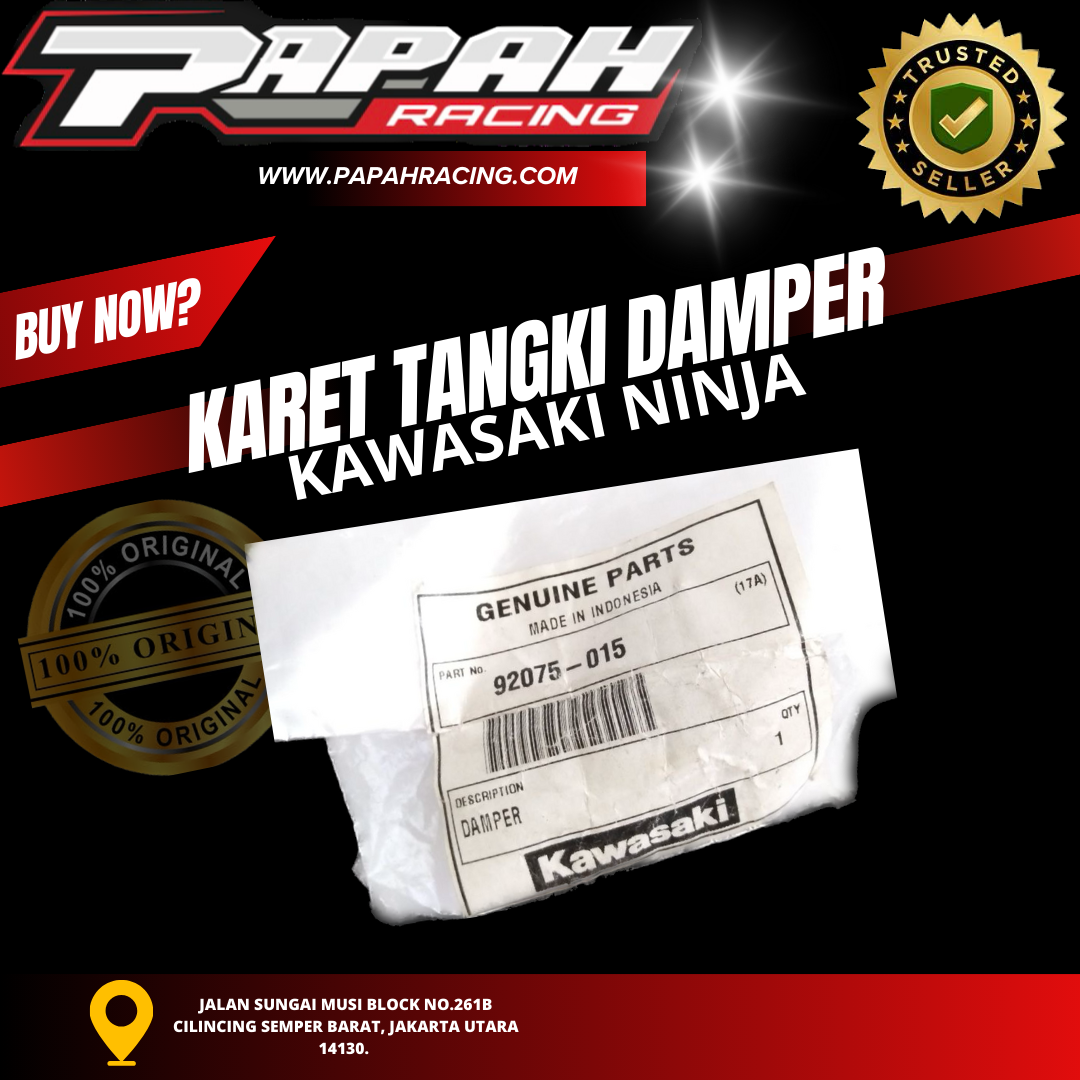 KARET TANGKI DAMPER NINJA 